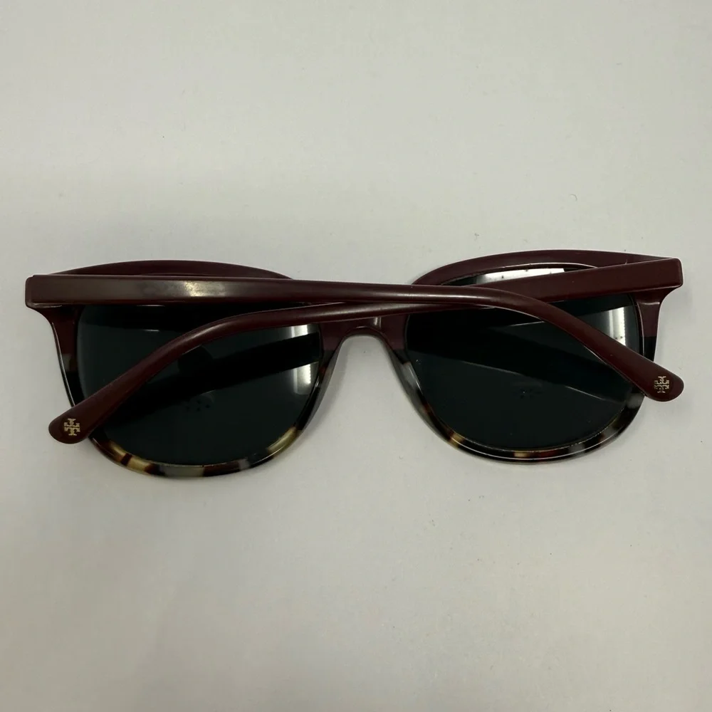 Tory Burch Burgundy & Tortoise Shell TY7131 Style Sunglasses